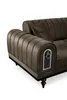 Couchgarnitur QUEEN :  3+2+1+1 / Farbe : Braun Produktbild-Vorschau 8