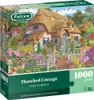 Jumbo Puzzle 1000 Teile Falcon Luxus Landschaft Blumen Produktbild-Vorschau 1