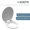 SCHÜTTE WC Sitz BLUE WOOD HG mit MDF Holzkern, Produktbild-Vorschau 4