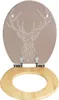 WENKO Premium WC SITZ STAG Absenkautomatik Toiletten Deckel Produktbild-Vorschau 2