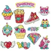 Kit de stickers en forme de diamant, 12 modèles, kit de Voir les images du produit 6