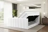 ALTDECOR Boxspringbett mit Fußteil - H3/H4 Matratze und Produktbild-Vorschau 3