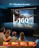 VEVOR Motorisierte Projektionsleinwand, 1829 mm 4:3 1080 HD Produktbild-Vorschau 2