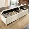 Panca letto Sweiko con contenitore, 165 x 38 cm Panca Anteprima dell’immagine prodotto 18