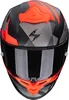 Casco Scorpion EXO-R1 Evo II Air Valere, nero/grigio/rosso, Anteprima dell’immagine prodotto 2