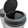 Abfalleimer 2x25 Liter Duo Bin - Farbe: grau mit schwarzem Produktbild-Vorschau 12