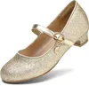DREAM PAIRS Ballerinas Mädchen Mary Jane Flache Schuhe Produktbild-Vorschau 1