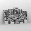Bild auf Leinwand - Leinwandbild - 5 Teile - Stadt Produktbild-Vorschau 4