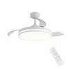 Mattweißer Deckenventilator mit Beleuchtung | 107 cm | Produktbild-Vorschau 1