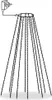 vidaXL Albero di Natale luminoso 500 LED multicolore 500 cm Anteprima dell’immagine prodotto 11