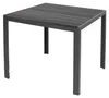 Gartentisch Comfort 80 x 80 cm mit Nonwood Platte Gestell Aluminium Produktbild-Vorschau