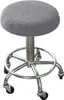 Barhocker Rollhocker Drehhocker Rund Stuhlüberzug, Produktbild-Vorschau 1