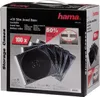 hama 1er CD-/DVD-Hüllen transparent, 100 St. Produktbild-Vorschau 1