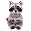 TY Beanie Bellies, Petey, Waschbär, ca 15 cm Produktbild-Vorschau 2