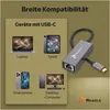 USB Ethernet Adapter Gigabit LAN RJ45 1000 Mbps Produktbild-Vorschau 9