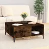 vidaXL Konferenčný stolík Smoked Oak 80x80x36,5 cm odvodený Náhľad obrázku produktu 3