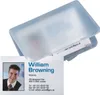 SIGEL VA140 Étui pour cartes de visite, transparent, mat Voir les images du produit 4