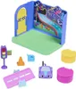 A toy playset with accessories, including a small car, traffic light, cones, and containers. Náhľad obrázku produktu
