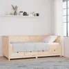 vidaXL Denní postel bez matrace 80x200 cm z masivního Náhled obrázku produktu 2