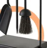 Relaxdays Kaminbesteck, 4-teiliges Set, Schürhaken, Produktbild-Vorschau 6