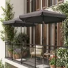 Sekey Rund Gartenschirm 200x200 cm, Kurbel-Sonnenschirm mit Produktbild-Vorschau 8