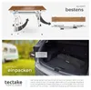 Skládací hliníkový kempingový stůl tectake® Tina, rozměry Náhled obrázku produktu 4