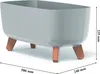 Prosperplast Gracia Pot de fleurs DGCL400-443U avec pieds Voir les images du produit 11