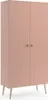 BETTSO Kleiderschrank IKON 2-türiger – Rosa – 87x212 cm – Produktbild-Vorschau 1
