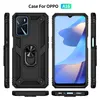 OPPO A16 Hülle, Dual Layer Militäre Fallschutz Schutzhülle Produktbild-Vorschau 2