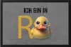 Ich bin in Rente Fußmatte Rentner Rentnerin Geschenk Produktbild-Vorschau 1