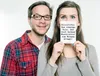 Mr. & Mrs. Panda Postkarte Spruch Blockflöte Humor - Weiß - Produktbild-Vorschau 4