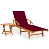 VidaXL 3061626, Lounge, Obite siedzisko, Drewno akacjowe, Podgląd zdjęcia produktu 8