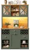 Küchenschrank 120x45x188 cm mit LED-Beleuchtung & Produktbild-Vorschau 9