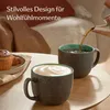 Cosumy Kaffeetassen 4er Set aus Keramik - 350ml – Produktbild-Vorschau 2