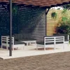 ZMH 8-tlg. Garten-Lounge-Set mit Anthrazit Kissen Produktbild-Vorschau 1