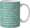 Mr. & Mrs. Panda Tasse Spruch 64. Geburtstag Weisheit - Produktbild-Vorschau 1