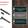 KOTARBAU® Ladenband Schmiedeeisen mit Kloben 800 mm Türband Produktbild-Vorschau 5