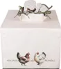 Clayre & Eef Brotkorb 35x35x8 cm Beige Baumwolle Produktbild-Vorschau 5