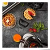 Power XL Waffle Star, 1 Waffel(n), Kreis, Schwarz, 13 cm, Produktbild-Vorschau 10