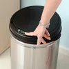 Homcom HOMCOM Edelstahl-Automatenmülleimer IR-Sensor Produktbild-Vorschau 6