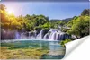 Muralo Vlies Fototapete WASSERFALL Bäume Natur Landschaft Produktbild-Vorschau 1