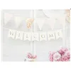 DIY Welcome Girlande weiß 95cm Produktbild-Vorschau 2