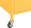 vidaXL Armadio giallo senape 60x35x56 cm acciaio Anteprima dell’immagine prodotto 10