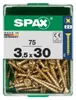 SPAX Universalschrauben gelb vz VG 3,5x30 mm (75 St.) Produktbild-Vorschau 4
