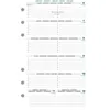 A page from a planner showing a weekly layout for January. Anteprima dell’immagine prodotto