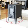 Piec żeliwny koza K10 Ø 150 10 kW Podgląd zdjęcia produktu 7