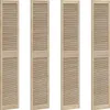 vidaXL Porte d'armoire 4 pièces Naturel 201 x 2,1 x 39,5 cm Voir les images du produit 6
