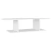 vidaXL Meuble TV mural blanc 103x30x26,5 cm Voir les images du produit 1