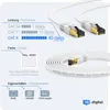 hb-digital CAT 8.1 Netzwerkkabel flach 3m RJ45 LAN Kabel Produktbild-Vorschau 5