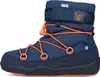 A single blue winter boot with orange laces and accents, shown from the side against a white background. Produktbild-Vorschau